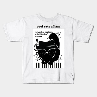 Cool Cats of Jazz Kids T-Shirt